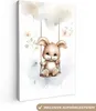 MuchoWow® - Leinwandbilder - Kaninchen - Babytier - Kinder, Produktbild-Vorschau 1