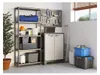 KIS Kunststoffregal "PLUS", 90/40/5 Schwarz Produktbild-Vorschau 3