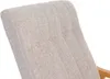 Houpací křeslo HWC-K10, houpací křeslo   látka/textil Náhled obrázku produktu 6
