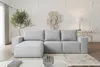 Ecksofa Designersofa ESTELLE in Stoff Opera Velvet Hellgrau Produktbild-Vorschau 2