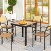 Outsunny Table š€ manger de jardin pour 4 personnes, table Voir les images du produit 2