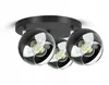 Lampa Wisząca Sufitowa Żyrandol Czarna Szklane Kule Black Podgląd zdjęcia produktu 2