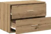 vidaXL Szafka z 2 szufladami dąb Artisan 60x31x40cm Podgląd zdjęcia produktu 5