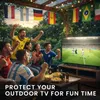 kwmobile 49-50" TV Outdoor TV Abdeckung - Fernseher Hülle Produktbild-Vorschau 4