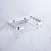 Wandmontage Seifenschale Schraube Aluminium Dusche Produktbild-Vorschau 5