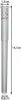A single pen with a cartoon animal face on top, with measurement indicators. Anteprima dell’immagine prodotto