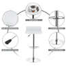 Barhocker 2er Set Barstuhl Höhenverstellbar Hocker mit Produktbild-Vorschau 3