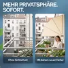DETEX® Balkonfächer Sichtschutz inkl. Abdeckung 140x140cm Produktbild-Vorschau 6