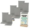 Pillows24 - 6x Hochlehner Auflagen 120x50x8 cm | Bequeme & Produktbild-Vorschau 1