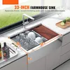 Bauernhaus-Küchenspüle - Einbauspüle aus 304-Edelstahl - Produktbild-Vorschau 2