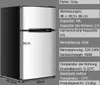 GOPLUS 90L Kühlschrank, Mini-Kühlschrank mit Gefrierschrank Produktbild-Vorschau 3