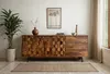 FineBuy Sideboard Sheesham bois massif 175 cm 2 portes & 3 Voir les images du produit 2