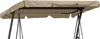 Hollywoodschaukel Dachbezug 210 x 145 cm Beige Wasserdicht Produktbild-Vorschau 1