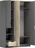 Drehtürenschrank Kleiderschrank Schrank Garderobenschrank Produktbild-Vorschau 4