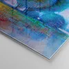 Bilder auf glas - Bäume Wiese Sommer - 40x40cm - Glasbilder Produktbild-Vorschau 5