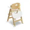 Lionelo Floris Chaise haute en bois pour enfants - Blanc Voir les images du produit 14