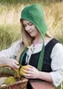 Gefütterte Mittelalter Bundhaube, Uni, Canvas, versch. Produktbild-Vorschau 10