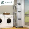 VOUNOT® 4 Ebenen Wäscheständer Ausziehbar, 190x64x170cm Produktbild-Vorschau 6
