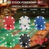 Ultimate Pokerset mit 500 Chips/ 2 Poker Set/ 5 Produktbild-Vorschau 3