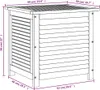 vidaXL Gartenbox mit Lüftungsschlitzen 60x50x56 cm Produktbild-Vorschau 8
