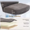 Fotel HOMCOM z podnóżkiem – obrotowy fotel wypoczynkowy o Podgląd zdjęcia produktu 6