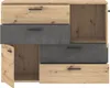 Kommode Sideboard SKIVE Optik: Artisan Eiche / Betonoptik Produktbild-Vorschau 3