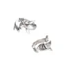2 Teile/satz Vintage Einstellbare Legierung Shark Offene Produktbild-Vorschau 2