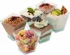 50x Quadratische Dessertbecher 120 ml – Wiederverwendbare Produktbild-Vorschau 12