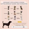 Rattan Hundeliege Outdoor mit Dach, Erhöhtes Hundebett für Produktbild-Vorschau 7