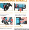 500W 12V Akku-Winkelschleifer, 76mm Schleifscheibe, Produktbild-Vorschau 4