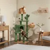 Yaheetech Kaktus Kratzbaum M, 135 cm hoch, Katzenbaum mit Produktbild-Vorschau 9