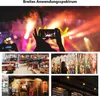 Kompakte RGBW-Partyleuchte mit Fernsteuerung – Ideal für Produktbild-Vorschau 4