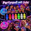 40er Set LED Fingerlichter, bunte Leuchtringe für Party, Produktbild-Vorschau 5