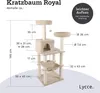 Kratzbaum Royal Kratzbaum beige Kratzmöbel mit Sisal und Plüsch Produktbild-Vorschau