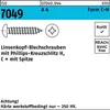 Reyher  Blechschrauben ISO 7049 A 4 4,8 x 60 -C-H A 4 (250 Produktbild-Vorschau 1