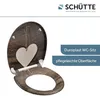SCHÜTTE WC Sitz WOOD HEART, Duroplast Toilettendeckel mit Produktbild-Vorschau 4