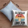 Trendation - Llama Deko-Kissen mit Füllung 40x40 Alpaka Produktbild-Vorschau 4