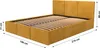Muralo POLSTERBETT für Schlafzimmer Polsterbett mit Produktbild-Vorschau 2