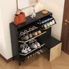 OKWISH Meuble à Chaussures avec Banc Escamotable et Voir les images du produit 1