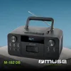 Muse | Tragbarer CD-Radio-Kassettenspieler mit Bluetooth | Produktbild-Vorschau 3
