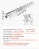 VEVOR Profilé en aluminium 2020, 10 pièces, 122 cm, Voir les images du produit 7