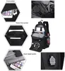 USB Schulrucksack Schulranzen Schultasche Sports Rucksack Produktbild-Vorschau 5