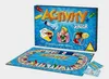 A board game box and board are displayed on a light gray background. Produktbild-Vorschau