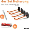 DORFER Reifen Wandhalterung 4er Set | 4x Reifenhalter Produktbild-Vorschau 5