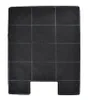 A black carbon filter with a grid pattern. Anteprima dell’immagine prodotto