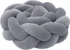 Dark Grey - Geflochtene Bettschlange Bettumrandung für Produktbild-Vorschau 3