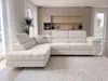 AX LIVING, canapé d'angle Konak, couleur crème, largeur 276 Voir les images du produit 3
