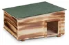 Relaxdays Casetta per ricci, legno fiammato, rifugio per Anteprima dell’immagine prodotto 9
