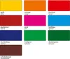 A grid of colored rectangles with German and English labels. Anteprima dell’immagine prodotto