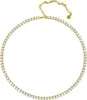 Fashionbox Collier Messing 38+12cm gelb Kristall Produktbild-Vorschau 1